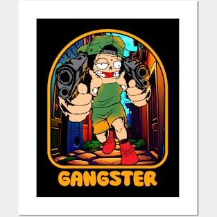 gangster Posters and Art